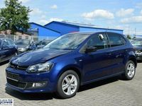 Gebraucht VW Polo Match 90 PS (66 kW) 2012 Blau metallic