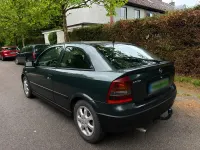Usata Opel Astra 84 CV (61 kW) 2002 Verde Coupé