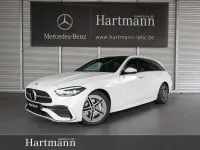Gebraucht Mercedes C300 AMG Line Premium Plus 265 PS (194 kW) 2024 Unilack polarweiß Kombi