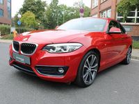 Gebraucht BMW 230 Sport Line 252 PS (185 kW) 2018 Melbourne rot metallic Coupé