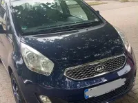 Gebraucht Kia Venga 125 PS (91 kW) 2010 Blau Kleinwagen
