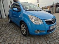 Gebraucht Opel Agila Edition 94 PS (69 kW) 2009 Blau Kleinwagen