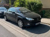 Gebraucht Peugeot 206 CC 109 PS (80 kW) 2006 Schwarz Cabrio