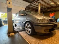 Gebraucht Opel Zafira OPC 125 PS (91 kW) 2003 Silber Van / Kleinbus