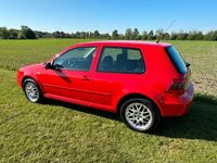 gebraucht VW Golf IV 4 GTI rot Originalzustand sehr gepflegt TÜV neu