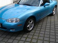 Gebraucht Mazda MX5 110 PS (80 kW) 2001 Blau Cabrio