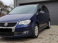 Gebraucht VW Touran Trendline 140 PS (102 kW) 2009 Blau Van / Kleinbus