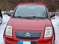 Brugt Citroën C2 60 HK (44 kW) 2004 Rød Hatchback