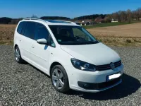 Gebraucht VW Touran Life 105 PS (77 kW) 2013 Weiß Van / Kleinbus