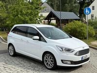 Gebraucht Ford Grand C-Max Titanium 182 PS (133 kW) 2018 Frozen white Van / Kleinbus