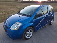 Gebraucht Citroën C2 60 PS (44 kW) 2004 Blau Kleinwagen