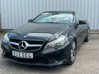 Usata Mercedes E250 204 CV (150 kW) 2014 Nero Cabrio