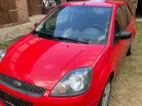 Gebraucht Ford Fiesta Ambiente 69 PS (50 kW) 2007 Rot Kleinwagen