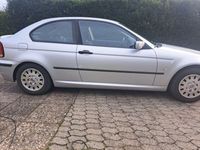 gebraucht BMW 316 Compact ti Coupé Silber