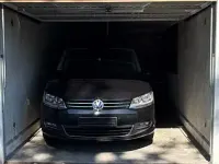 Gebraucht VW Sharan Comfortline 150 PS (110 kW) 2015 Schwarz Van / Kleinbus