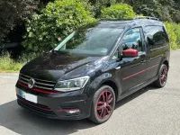Gebraucht VW Caddy Highline 150 PS (110 kW) 2018 Schwarz Van / Kleinbus
