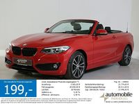 Gebraucht BMW 220 Sport Line 185 PS (136 kW) 2019 Rot Cabrio