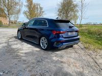 Gebraucht Audi A3 e-tron S-Line 204 PS (150 kW) 2021 Blau Kleinwagen