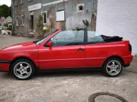 Brugt VW Golf Cabriolet 75 HK (55 kW) 1997 Rød Cabriolet