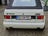 Gebraucht VW Golf Cabriolet 90 PS (66 kW) 1994 Weiß Cabrio