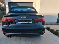 gebraucht Audi A3 Cabriolet S Line Schwarz Xenon/Navi/Sportsitze