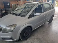 Gebraucht Opel Zafira Edition 105 PS (77 kW) 2006 Silber Van / Kleinbus