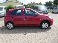 Gebraucht Nissan Micra 80 PS (58 kW) 2011 Rot Kleinwagen