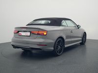 gebraucht Audi A3 Cabriolet S line S TRON NAVI ACC LED B&O SHZ, Grau