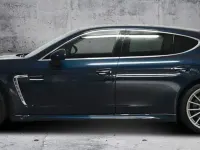 Gebraucht Porsche Panamera Turbo S Chrono 551 PS (405 kW) 2011 Blau Kleinwagen