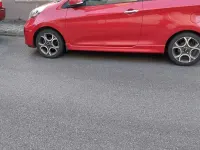 Gebraucht Kia Picanto 86 PS (63 kW) 2014 Rot Kleinwagen