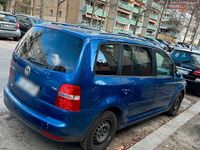 Gebraucht VW Touran Trendline 140 PS (102 kW) 2008 Blau Van / Kleinbus