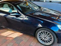 Gebraucht Mercedes SLK350 272 PS (200 kW) 2005 Blau Cabrio