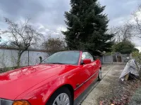 Brugt BMW 318 Cabriolet Performance 116 HK (85 kW) 1995 Rød Cabriolet