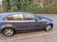 Usata BMW 116 122 CV (89 kW) 2008 Grigio Utilitaria