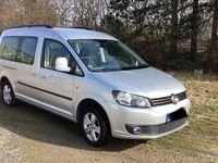Gebraucht VW Caddy Maxi Edition 102 PS (75 kW) 2011 Silber Van / Kleinbus