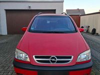 Gebraucht Opel Zafira 95 PS (69 kW) 2004 Rot Van / Kleinbus