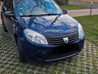 Gebraucht Dacia Sandero 75 PS (55 kW) 2009 Blau Kleinwagen
