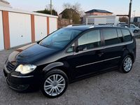 Gebraucht VW Touran 170 PS (125 kW) 2008 Schwarz Van / Kleinbus