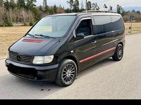 Gebraucht Mercedes V220 122 PS (89 kW) 2001 Schwarz Van / Kleinbus