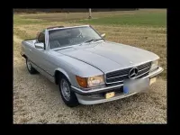 Gebraucht Mercedes SL500 314 PS (230 kW) 1983 Silber Cabrio
