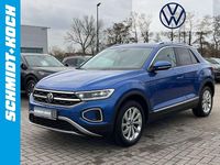 Gebraucht VW T-Roc Style 150 PS (110 kW) 2023 Ravennablau (blau) SUV