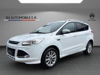 Gebraucht Ford Kuga Titanium 120 PS (88 kW) 2016 Weiß SUV
