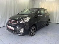 Gebraucht Kia Picanto Spirit 86 PS (63 kW) 2012 Schwarz Kleinwagen