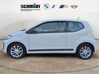 Gebraucht VW up! CLUB 75 PS (55 kW) 2017 (weiß)  white uni Kleinwagen