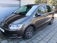 Gebraucht VW Sharan Allstar 150 PS (110 kW) 2016 Blackoakbrown Van / Kleinbus