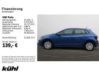 Usata VW Polo 80 CV (58 kW) 2022 Blu Utilitaria