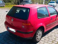 Brugt VW Golf III Basis 75 HK (55 kW) 1999 Rød Sedan