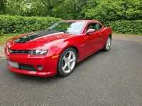 Gebraucht Chevrolet Camaro ZL1 328 PS (241 kW) 2015 Rot Coupé