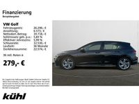 Gebraucht VW Golf VIII R-line 131 PS (96 kW) 2024 Deep black perleffekt Limousine
