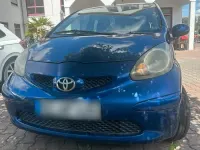 Gebraucht Toyota Aygo 64 PS (47 kW) 2008 Blau Kleinwagen